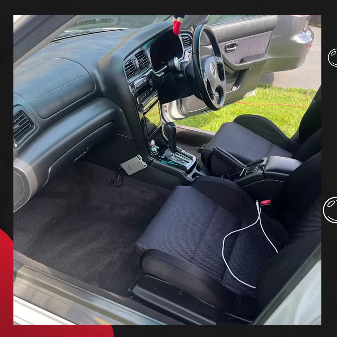 car interior cleaning