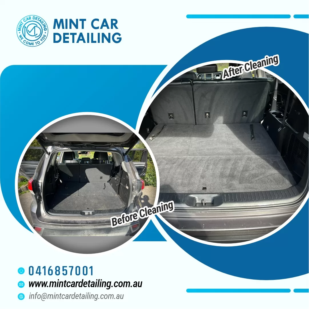 interior car detailing