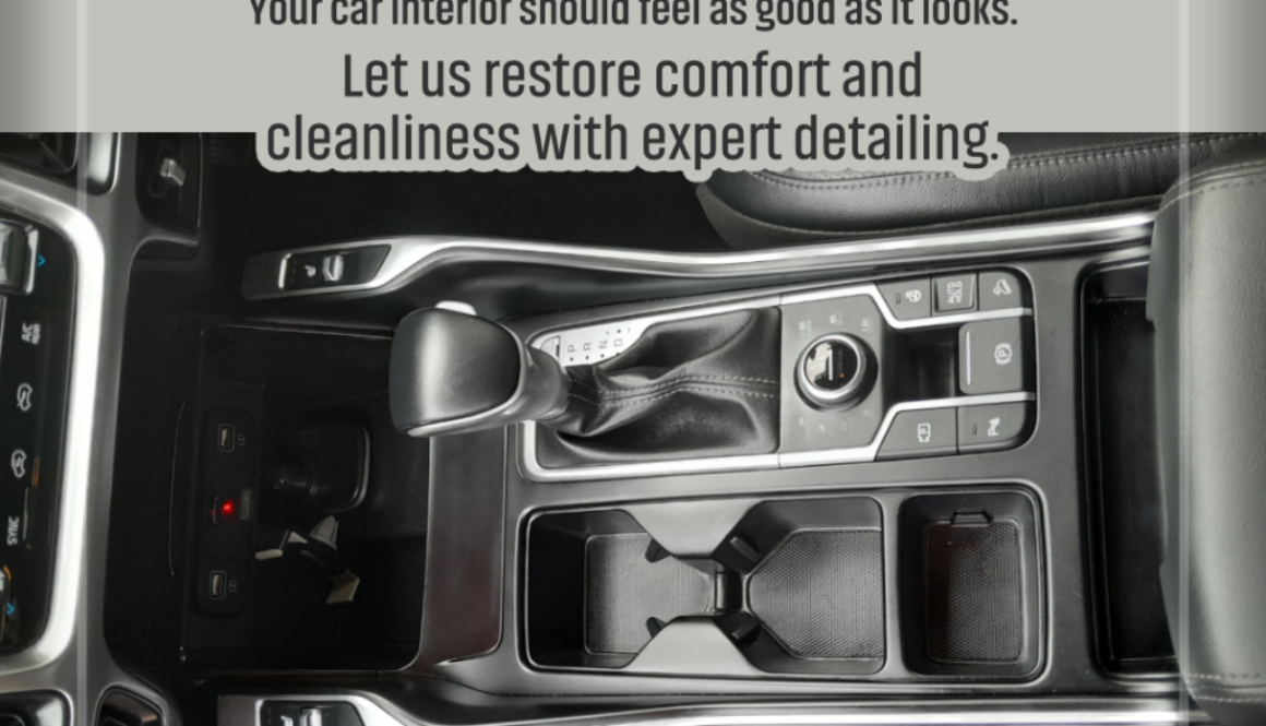 Interior Car Detailing